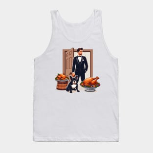 French Bulldog Thanksgiving Tank Top